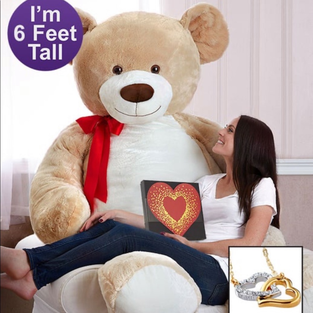 Brand new same teddy box in box